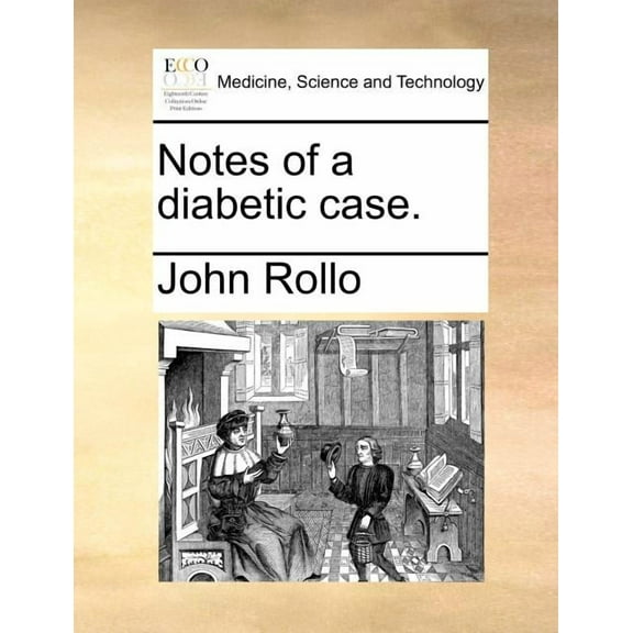 Notes of a Diabetic Case. (Paperback)