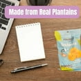 thumbnail image 4 of Rooted Harvest Tostones Sea Salt Crunchy Plantain Chips, 2.25 oz 2 Pack, Vegan, Gluten Free, Non-GMO Plantain Snacks for Lunchbox, Picnic & On-the-Go + BONUS LaPrima Morceau Bonbon, 4 of 8