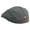 Slate, variant on I'm On Fire Embroidered Men's Linen Ivy Cap - Slate S-M