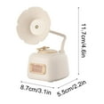 thumbnail image 2 of Rkstn Night Light New Retro Phonograph Table Lamp Decoration Dormitory Charging Night Light with Music, 2 of 8