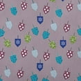 thumbnail image 2 of 18" x 18" Simply Daisy Dreidel Pattern Polyester Accent Pillow, Light Purple Qty 1, 2 of 3
