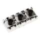 thumbnail image 5 of Tuerca de bloqueo de cuerda de trémolo de guitarra eléctrica de plástico con juego de llaves de tornillo Plata, 5 of 9