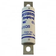 Semiconductor Fuse, 40A, Fast-Acting, 700V AC, Bolt-On A70QS40-4