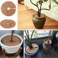 thumbnail image 5 of 12 Pcs Coconut Fibers Mulch Ring Tree Protector Mat,14.5 Inch Coir Plant Protectors From Animals Tree Protection Plant, 5 of 5