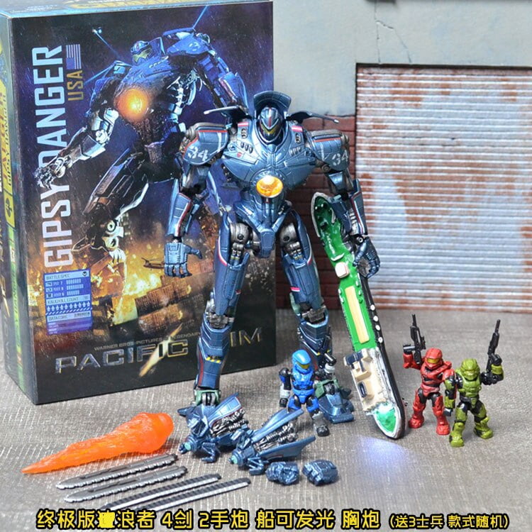 Radigamer Pacific Rim Figura coleccionable del Pacific Rim Mecha Neca, modelo de venganza ...