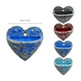 gkliGIHK Vintage heartshaped fleshy resin flowerpot wall hanging