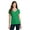 Athletic Kelly, variant on Port & Company Ladies Fan Favorite V-Neck Tee