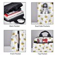 thumbnail image 3 of Yiaed Bee Print Lightweight Backpack Travel Backpacks Hiking Daypack for Women Men, 3 of 5