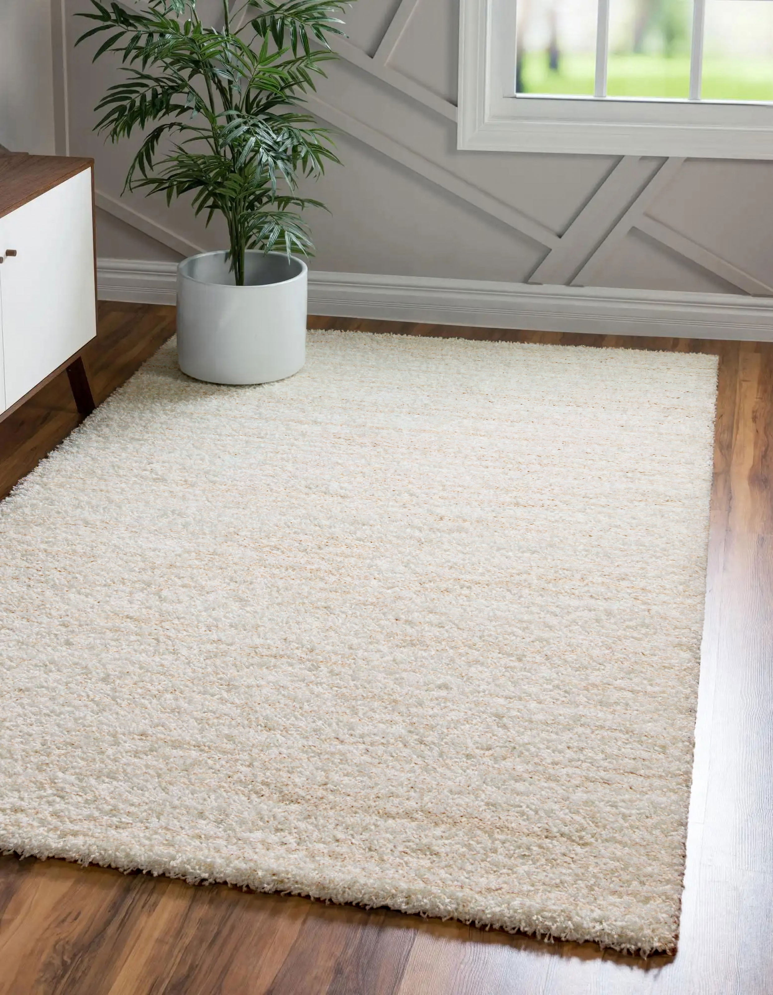 ECARPET Yeti Contemporary/Modern, Plush & Shags Area Rug for Living Room, Bedroom, Dining Room, Entrance, Hallway and More.