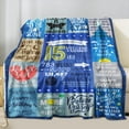 thumbnail image 6 of Birthday Gifts Blanket for 18 Year Old Boys,18 Year Old Boy Birthday Gift Blanket Happy Birthday Blanket 18th Birthday Decorations for Teen Boy Throw Blankets 50"X60", 6 of 6