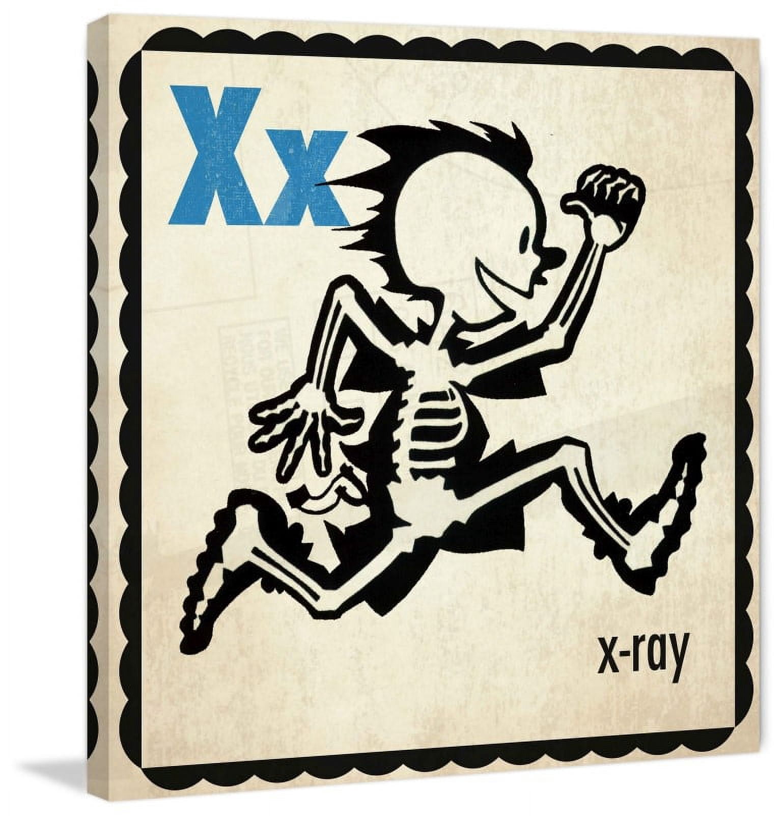 Marmont Hill 'X-Ray' Painting Print on Wrapped Canvas