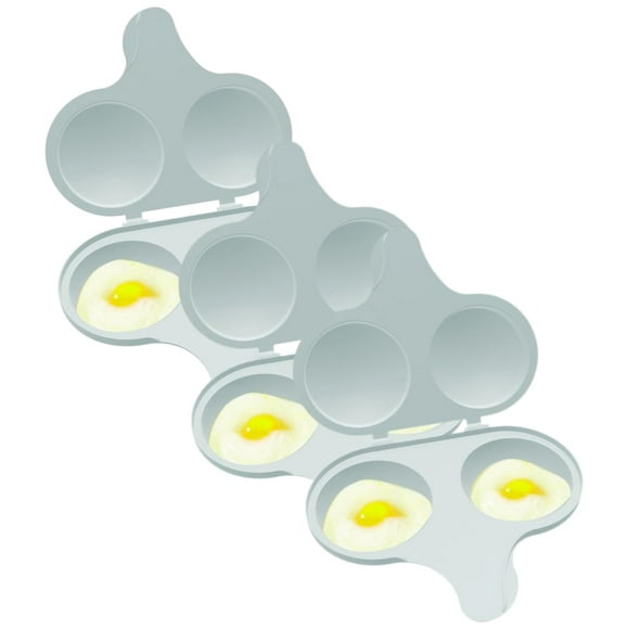 Escalfador de huevos para microondas Nordic Ware 64702, 500 ml, color blanco
