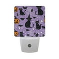 thumbnail image 6 of Yayeee LED Night Light for The Home Plug in With Light Sensors 2 Pack, Halloween Cats, 6 of 6