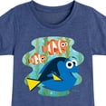 thumbnail image 3 of Disney Finding Dory - Dory, Nemo, & Marlin - Toddler & Youth Girls Short Sleeve Graphic T-Shirt, 3 of 5