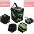 thumbnail image 2 of Crocodile Foldable Car Trash Can with Lid, Leak-proof Hanging Storage Bag - Trash Can for Car, Car Garbage Can, 2 of 6