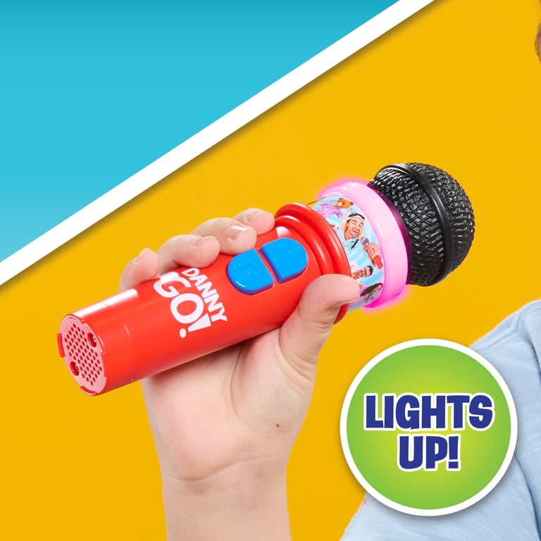 Danny Go! Sing Along Mic, Interactive Light-Up Microphone Toy with