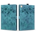 thumbnail image 2 of FJLBDE Case for iPad 9th 8th 7th Gen 10.2 inch 2021 2020 2019 with Stand, Card Slot, Auto Wake/Sleep, Embossed Cat PU Leather Cover, Green, 2 of 7
