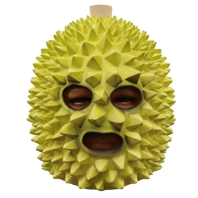 Máscara de frutas con durián, piña y fruta del dragón para adultos
