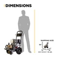 thumbnail image 6 of BE Power Equipment 4200 PSI 4.2 GPM Cold Water Gas PW Honda GX390 Engine and Comet Triplex Pump, 6 of 9