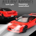 thumbnail image 4 of 1:32 Honda Acura NSX NA1 Supercar Racing Sports Couple Alloy Metal Diecast Model Car Sound & Light Collection Simulation Gifts, 4 of 9
