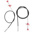 thumbnail image 1 of Long Reach Grabber Tool for Sewer, Toilet, and Drain Cleaning – 2pcs Elastic Four Claw Pickup Tool for Sinks, Gutters, and Pipes, 1 of 5