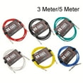 Electric Guitar Cable 3/5M Wire Cord No Noise Shielded Bass Audio
