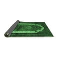thumbnail image 2 of Ahgly Company Indoor Round Persian Emerald Green Traditional Area Rugs, 8' Round, 2 of 4