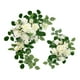 thumbnail image 5 of 2 piezas de flores de arco de boda, guirnaldas de flores artificiales, coronas de arco de boda rústicas para silla de boda, ventana, recepción de, 5 of 8