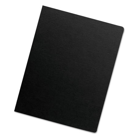 Fellowes, FEL5224701, Futura Oversized Presentation Covers, 25 / Pack, Black