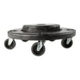 thumbnail image 3 of Rubbermaid® Dolly With Quiet Casters For Brute® Container, Black, 1/Each, 3 of 4