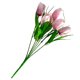 thumbnail image 5 of Billuyoard Un ramo de tulipanes de flores artificiales de 6 cabezas, simulación de fiesta de boda, decoración para el hogar, oficina, decoración Flores artificiales 2 Billuyoard HA7117-02B, 5 of 6