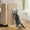 Light Wood, variant on Cardboard Cat Scratcher, 23" L-Shaped Scratch Pad, Vertical Wall-Leaning Scratching Board to Protect Furniture for Indoor Cats, White