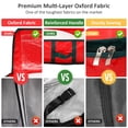 thumbnail image 6 of Wrap Storage Bag Waterproof Underbed Storage Organizer with Reinforced Handles Large Wrapping Paper Storage Box Holiday Accessories for Paper Tags & Bows, 6 of 17