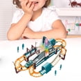thumbnail image 3 of KLKCMS Ensemble de Jeu de Piste de Course Flexible Jouets de Construction Rail Courbé Jouets de Construction, 3 of 9