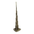 thumbnail image 2 of Juguete de Arquitectura Mundial de Simulación Modelo de Torre Dubai Halifah Artesanía de Metal Colección Exhibición Adorno para Hogar Zulema Alloy Dubai Halifah Tower, 2 of 8