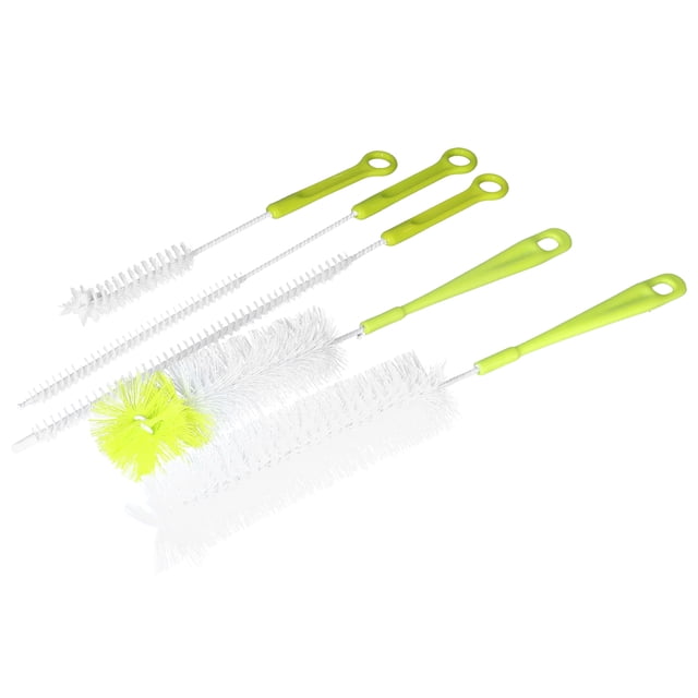 Cepillo Para Biberones, 5 Piezas Herramienta De Limpieza De Largo Cepillo Para Biberones De Agua Cepillos Para Biberones Para Limpiar Cepillo Para Biberones De Leche Para