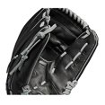 thumbnail image 4 of Wilson A360 Youth Baseball Glove 12 Inches RHT Black Silver, 4 of 4