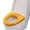 yellow, variant on Handle Toilet Mat Universal Knitted Washable Toilet Ring Household Toilet Cover - grey