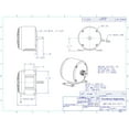 thumbnail image 4 of AmpFlow P40-250-P Brushed Electric Motor, 250W, 12V, 24V or 36 VDC, 3400 RPM, 4 of 4