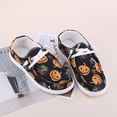 thumbnail image 4 of Calabaza Slip On Flats Skeleton Pumpkin Halloween Transpirable para Hombres Y Mujeres, 4 of 9