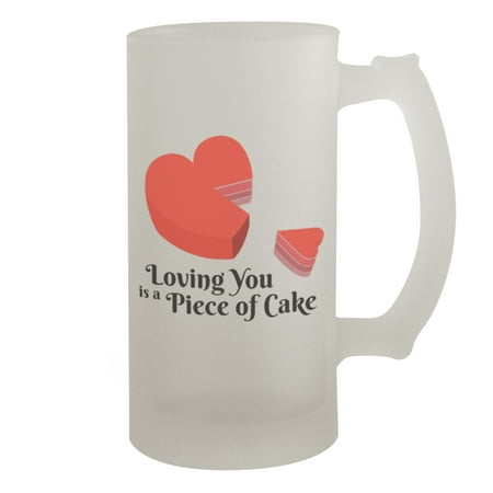 

Piece of Cake #194 - Funny Humor 16oz Frosted Glass Beer Stein