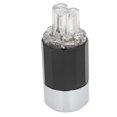 thumbnail image 4 of Enchufe de alimentación chapado en rodio de cobre puro Conector de audio HIFI Enchufe de alimentación 100-250VF109R (hembra), 4 of 5
