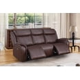 thumbnail image 2 of Achouhada Electric Recliner Leather Sofa, 2 of 5