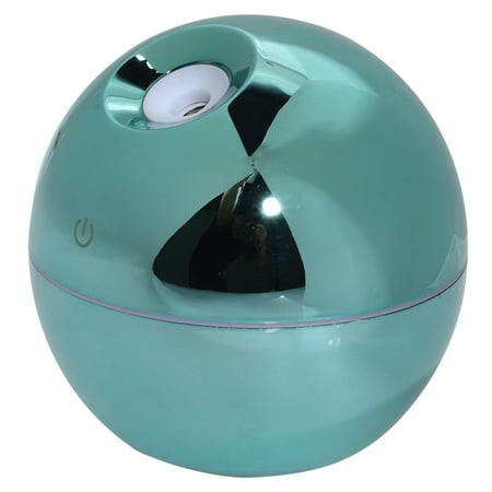 

New 130Ml Usb Ultrasonic Air Humidifier Diffusers Aromatherapy Oil Diffuser Humidifier Plating for Office Car Blue