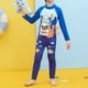 thumbnail image 5 of Odeerbi 3-11 Años Trajes de Baño de Manga Larga Con Lycra Para Niños Con Gorro de Baño Traje de Baño de Una Pieza Para Entrenamiento Atlético, 5 of 7