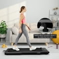 thumbnail image 2 of SuperFit 2.25HP 2 in 1 Folding Treadmill Remote Control W/ APP Control Speaker Black, 2 of 10