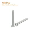 thumbnail image 3 of #4-40x1" Button Head Socket Cap Screws, 100 Pack 304 Stainless Steel Screws, 3 of 5