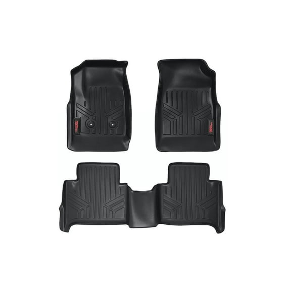 Rough Country Floor Mats for 15-22 Chevy Colorado/GMC Canyon