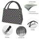 thumbnail image 4 of Fotbe Mardi Gras Carnival3 Bolsa Térmica Portátil con Estampado, Bolsa de Entrega de Alimentos Aislada, Bolsa Reutilizable de Gran Capacidad para Comidas y Supermercado, 4 of 6