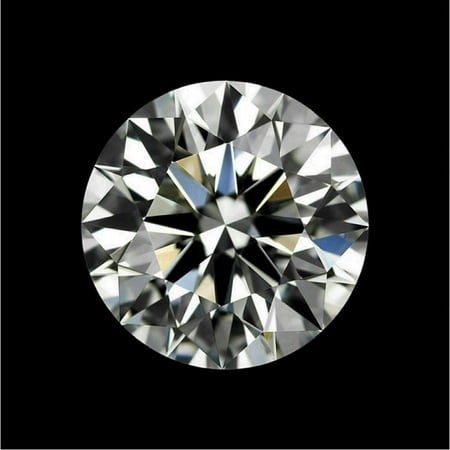 VVS1 DEF Color 8.5 mm Synthetic Moissanite Gemstone Certified Round Shape